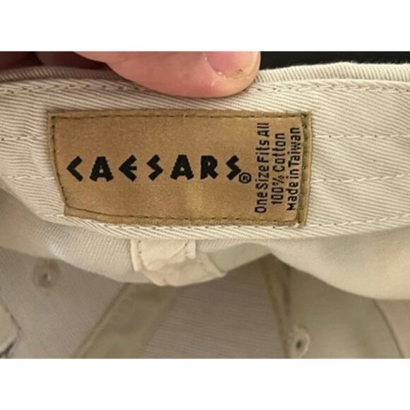 Vintage Caesars Palace Las Vegas Casino Promo 2001 Y2K Strapback Hat - Picture 7 of 7
